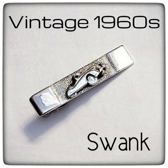 Swank Other - VTG Swank 1940s Roadster Silver Tone Tie Clip